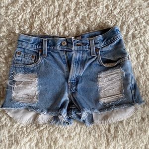 Levi’s true vintage Thrasher shorts